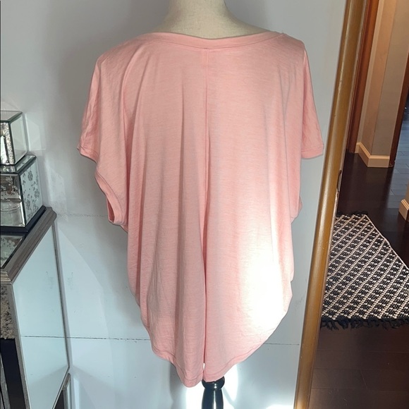 Yogalicious Orange/Pink V-Neck Women's Top size 1X - Picture 4 of 8